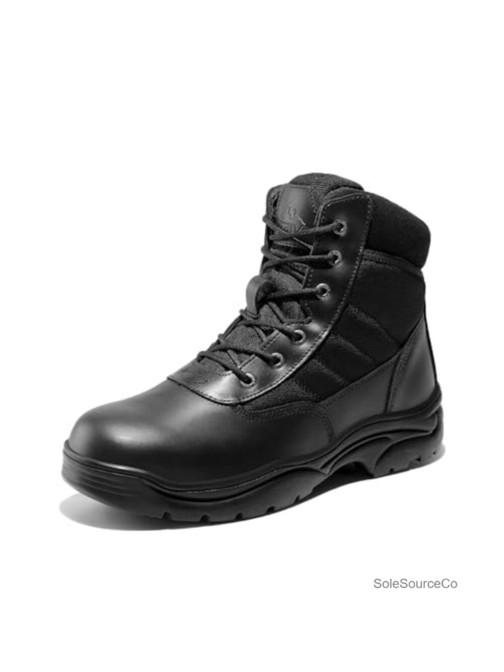 Men's Waterproof Leather Military Tactical Work Boots 6 Inch